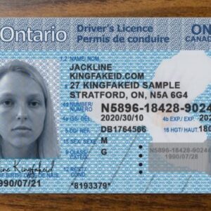Ontario Fake Driver's License
