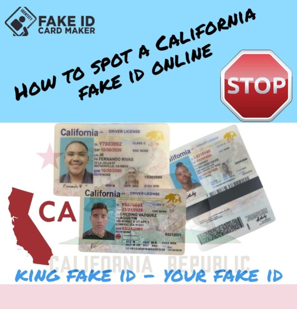 How to spot a California fake id online: Best 2024 1 How to spot a California fake id online: Best 2024